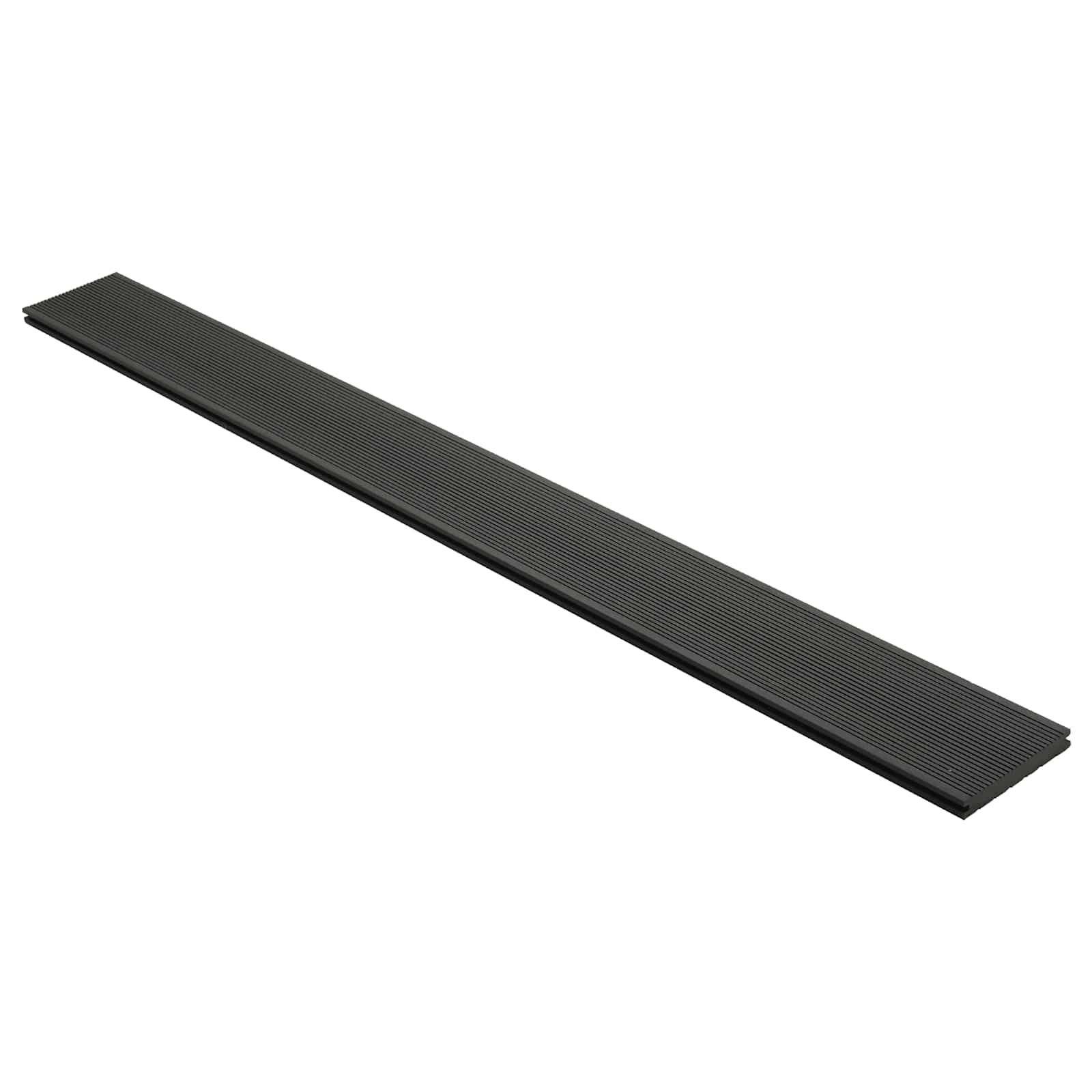Terrasplank 4 pcs Zwart WPC is nu te koop bij PeponiXL, paradijselijk wonen!