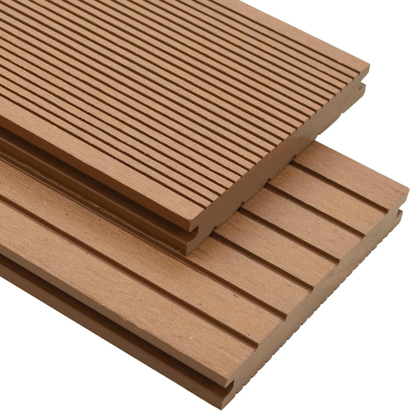 Terrasplank 4 pcs Teakhout WPC is nu te koop bij PeponiXL, paradijselijk wonen!