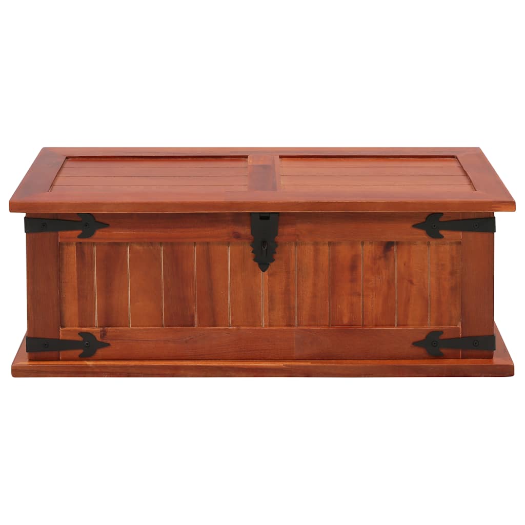 Opbergkist 60x25x22 cm massief acaciahout is nu te koop bij PeponiXL, paradijselijk wonen!