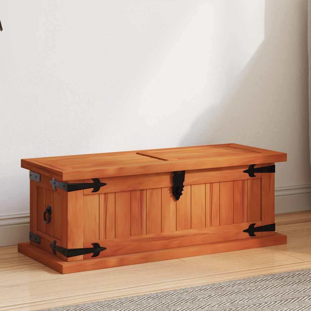 Opbergkist 60x25x22 cm massief acaciahout is nu te koop bij PeponiXL, paradijselijk wonen!