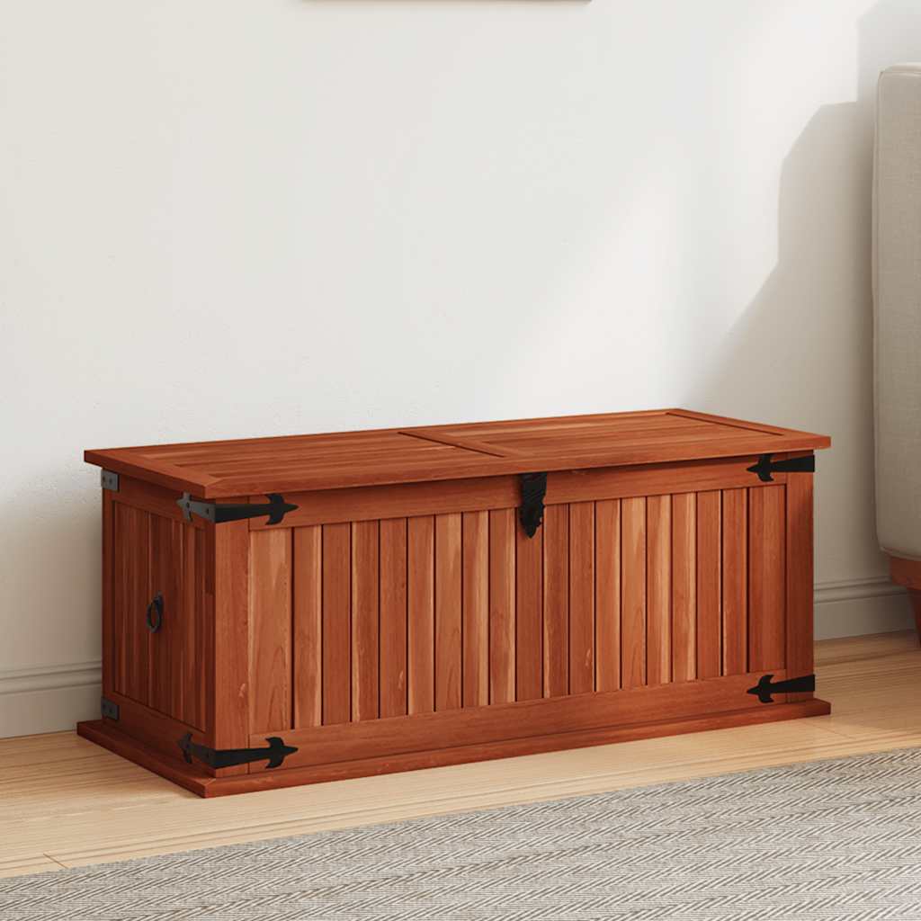 Opbergkist 79x34x32 cm massief acaciahout is nu te koop bij PeponiXL, paradijselijk wonen!