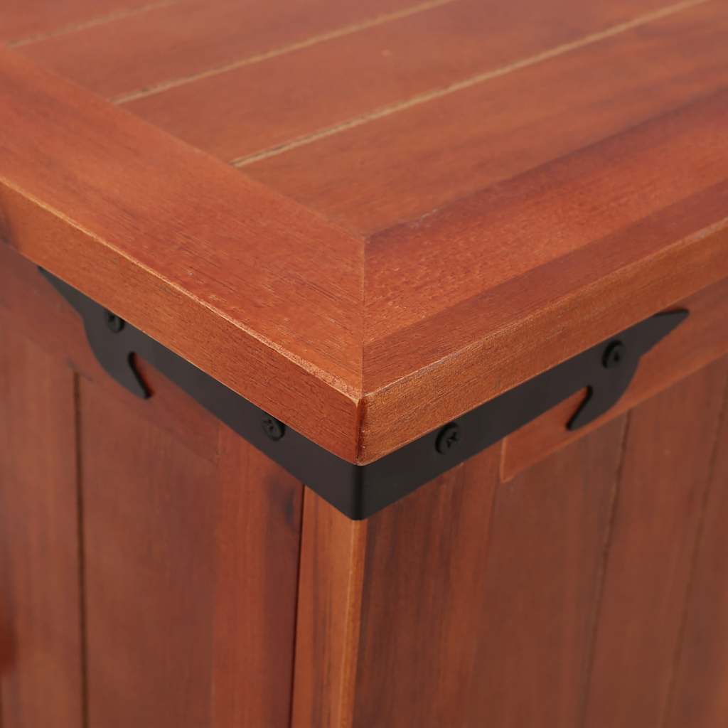 Opbergkist 90x45x40 cm massief acaciahout is nu te koop bij PeponiXL, paradijselijk wonen!