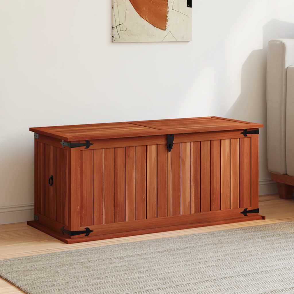 Opbergkist 90x45x40 cm massief acaciahout is nu te koop bij PeponiXL, paradijselijk wonen!
