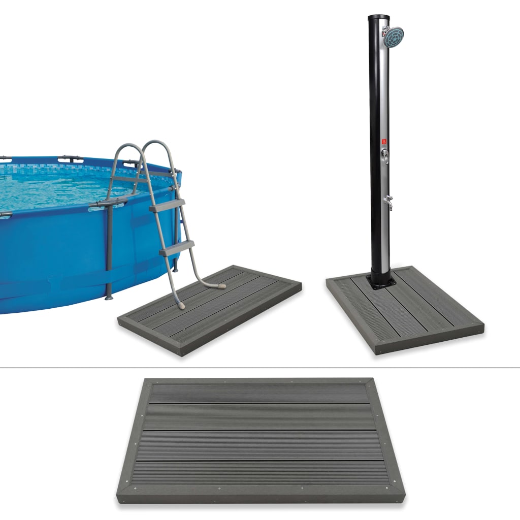 Vloerelement voor solardouche of zwembadladder HKC is nu te koop bij PeponiXL, paradijselijk wonen!