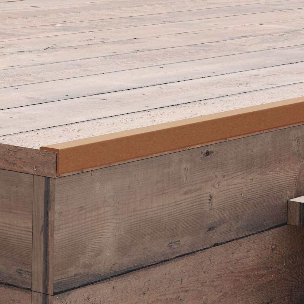Terras hoekplinten 5 st 170 cm HKC lichtbruin is nu te koop bij PeponiXL, paradijselijk wonen!