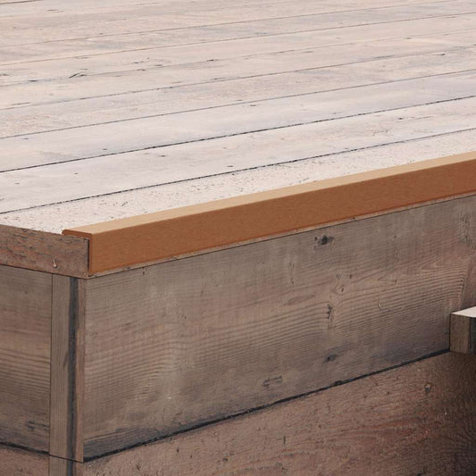 Terras hoekplinten 5 st 170 cm HKC lichtbruin is nu te koop bij PeponiXL, paradijselijk wonen!