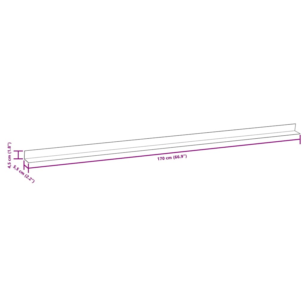 Terras hoekplinten 5 st 170 cm HKC grijs is nu te koop bij PeponiXL, paradijselijk wonen!