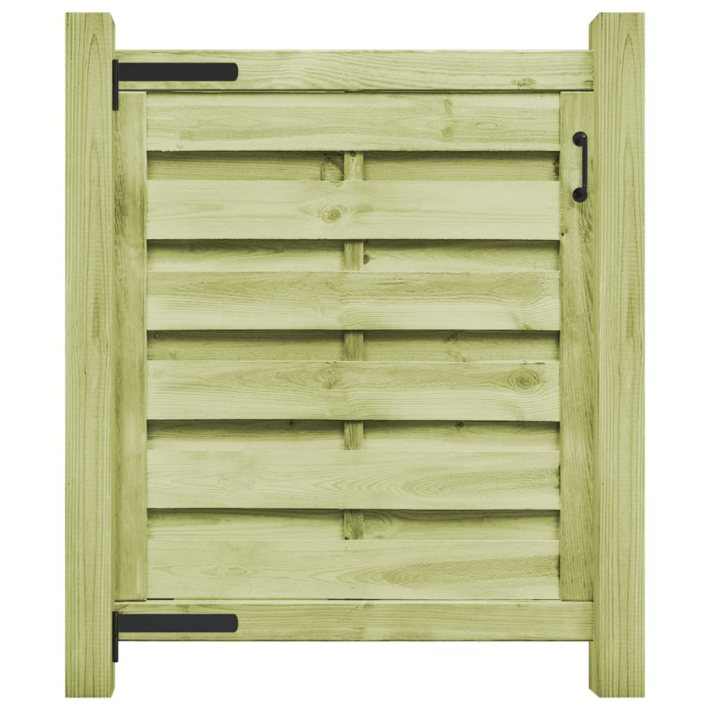 Poort 100x100 cm groen geïmpregneerd grenenhout is nu te koop bij PeponiXL, paradijselijk wonen!