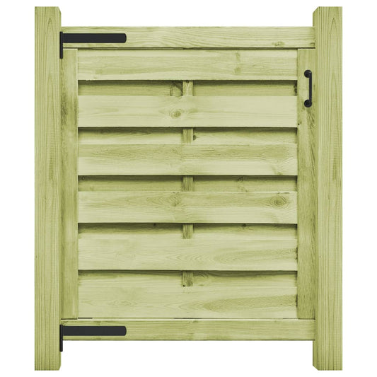 Poort 100x100 cm groen geïmpregneerd grenenhout is nu te koop bij PeponiXL, paradijselijk wonen!