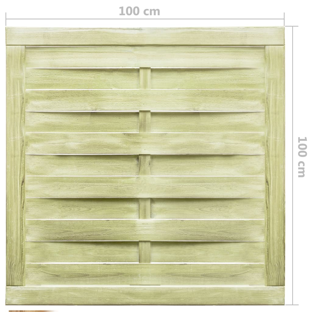 Poort 100x100 cm groen geïmpregneerd grenenhout is nu te koop bij PeponiXL, paradijselijk wonen!