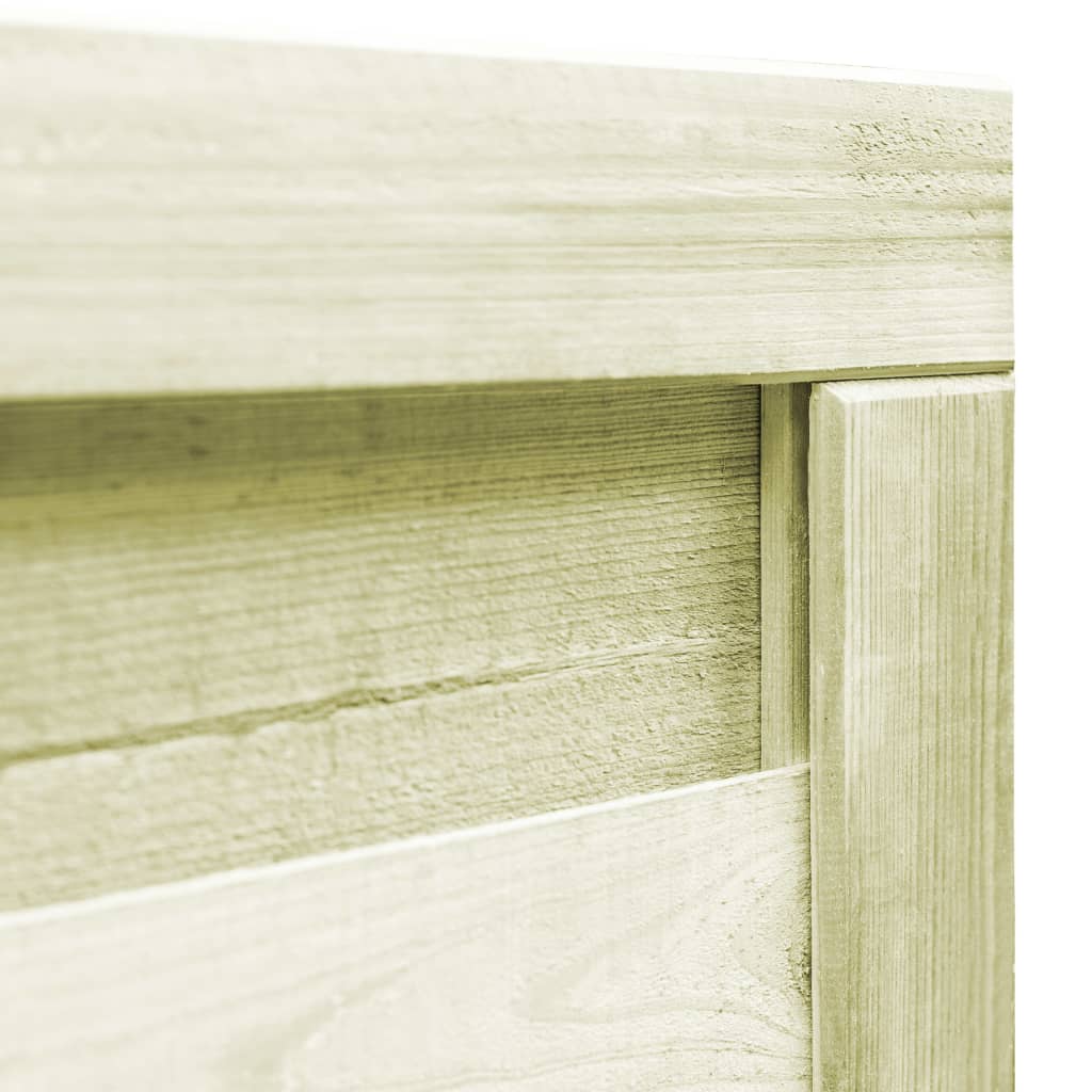 Poort 100x75 cm geïmpregneerd grenenhout groen is nu te koop bij PeponiXL, paradijselijk wonen!