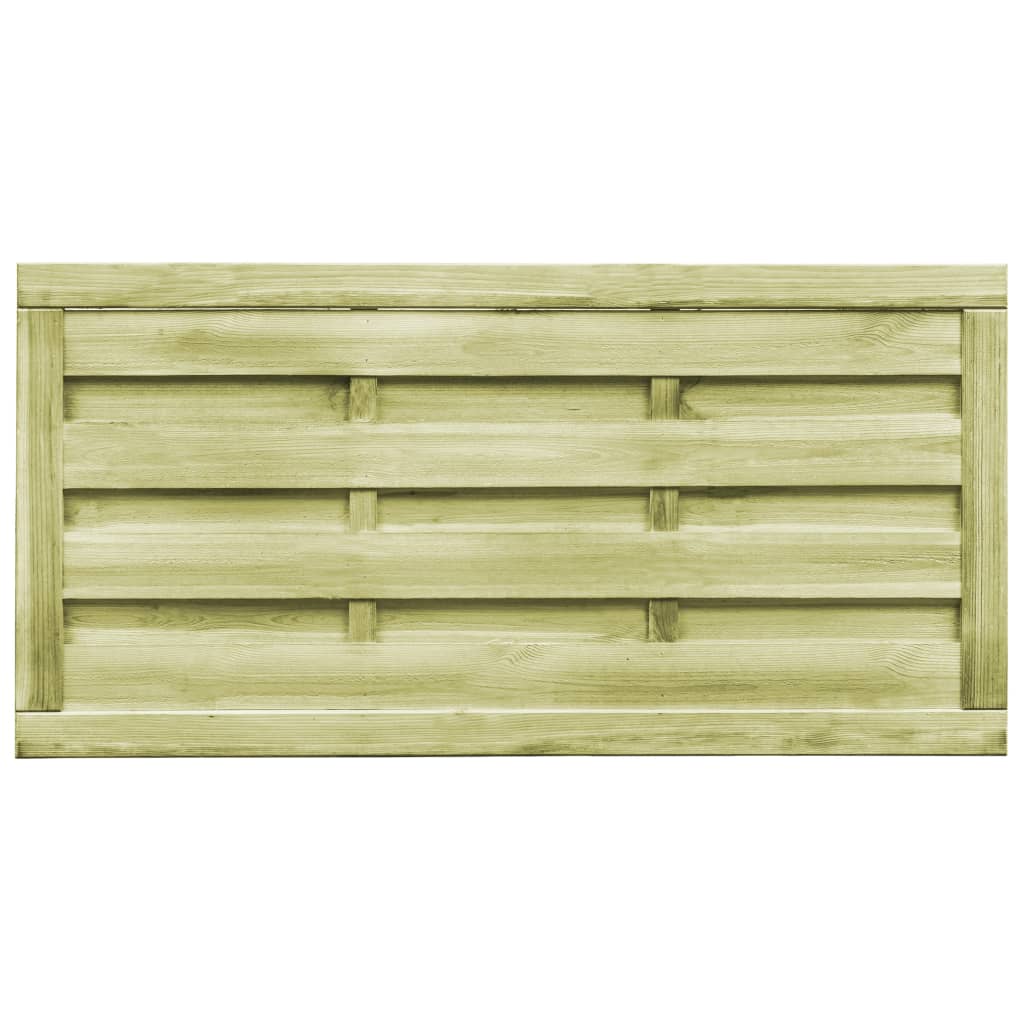 Poorten 2 st 150x75 cm geïmpregneerd grenenhout groen is nu te koop bij PeponiXL, paradijselijk wonen!