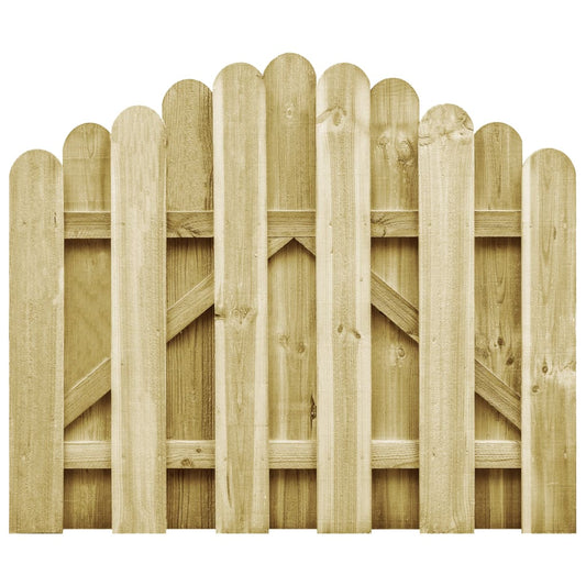 Poort 100x75 cm groen geïmpregneerd grenenhout is nu te koop bij PeponiXL, paradijselijk wonen!