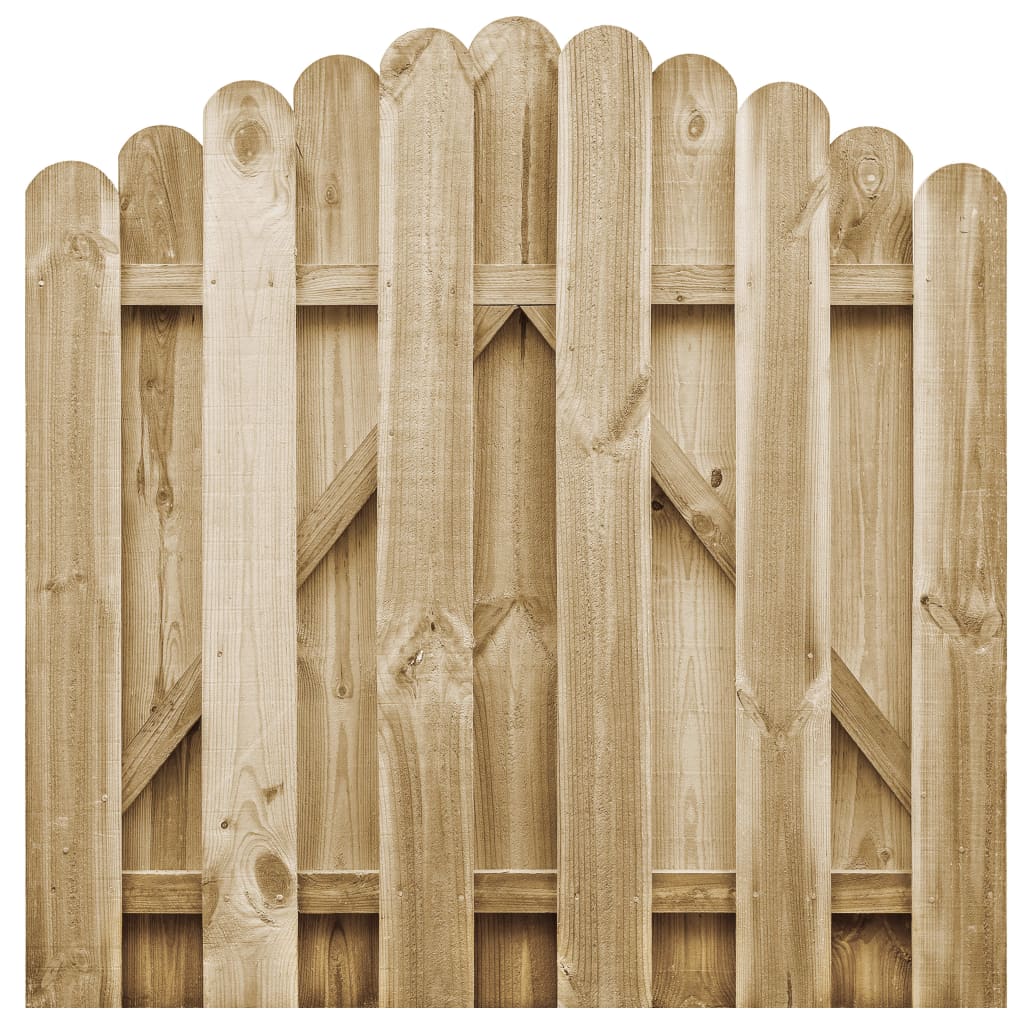 Poort 100x100 cm geïmpregneerd grenenhout is nu te koop bij PeponiXL, paradijselijk wonen!
