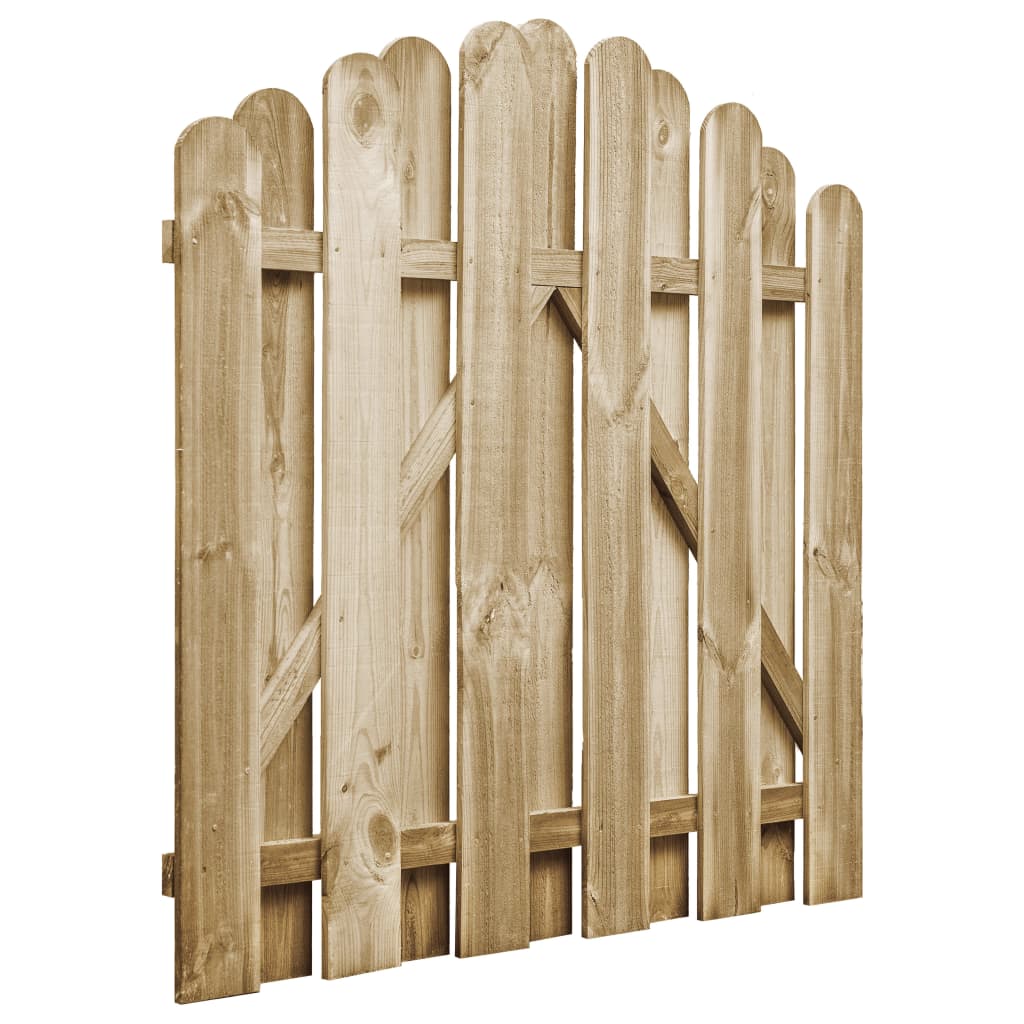 Poort 100x100 cm geïmpregneerd grenenhout is nu te koop bij PeponiXL, paradijselijk wonen!