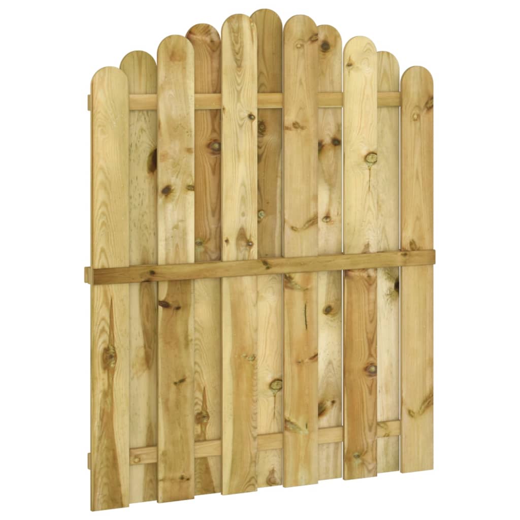 Poort 100x125 cm geïmpregneerd grenenhout is nu te koop bij PeponiXL, paradijselijk wonen!