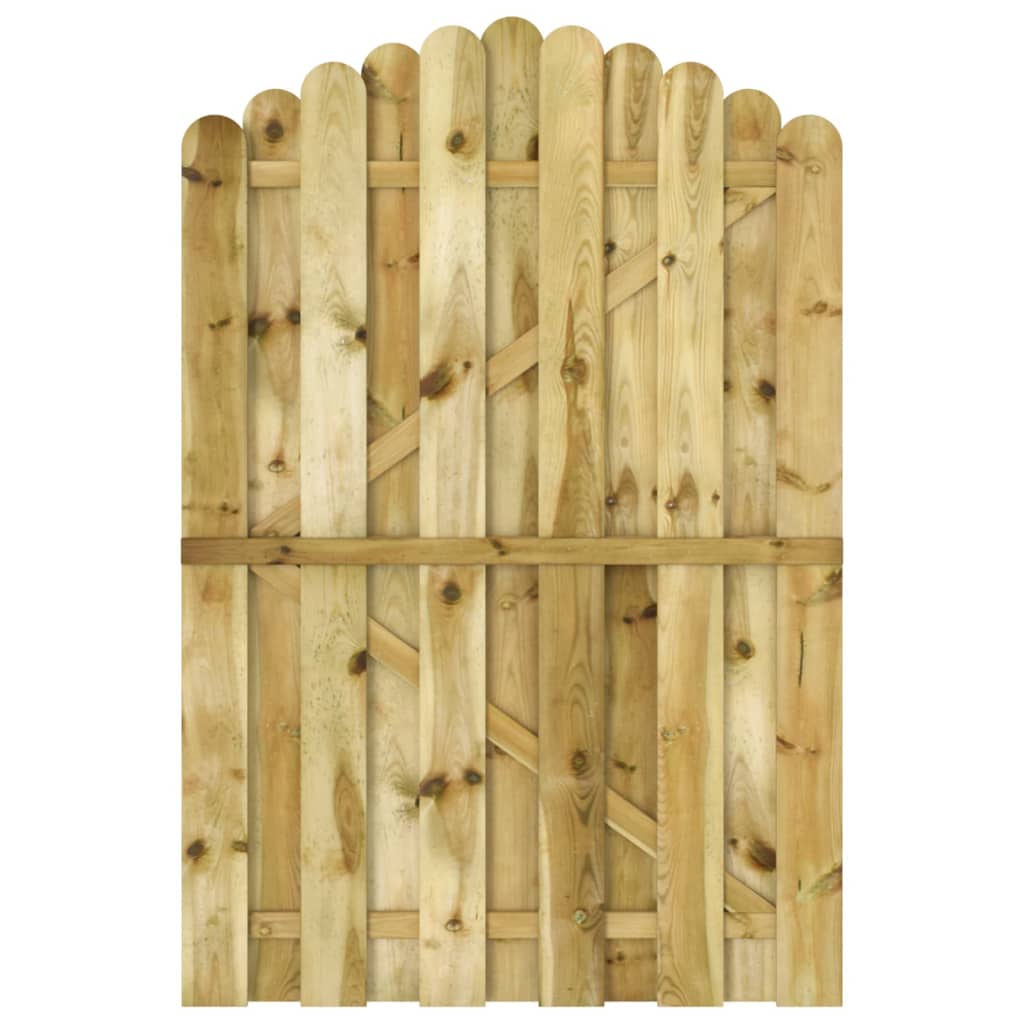 Poort 100x150 cm geïmpregneerd grenenhout is nu te koop bij PeponiXL, paradijselijk wonen!