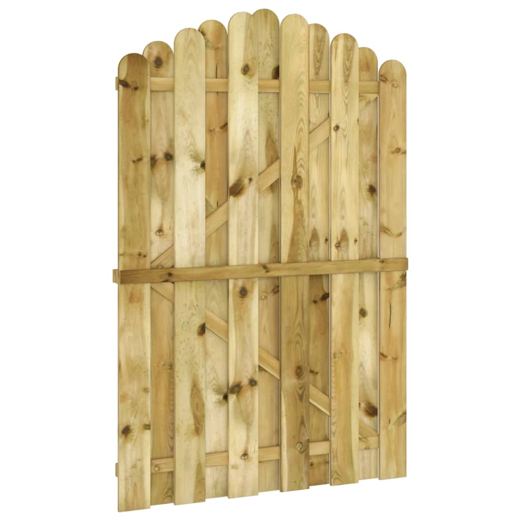 Poort 100x150 cm geïmpregneerd grenenhout is nu te koop bij PeponiXL, paradijselijk wonen!