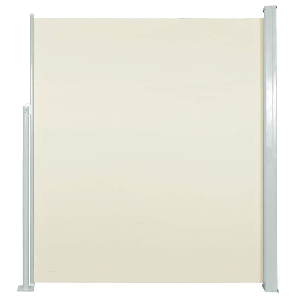 Windscherm uittrekbaar 120x300 cm crème is nu te koop bij PeponiXL, paradijselijk wonen!