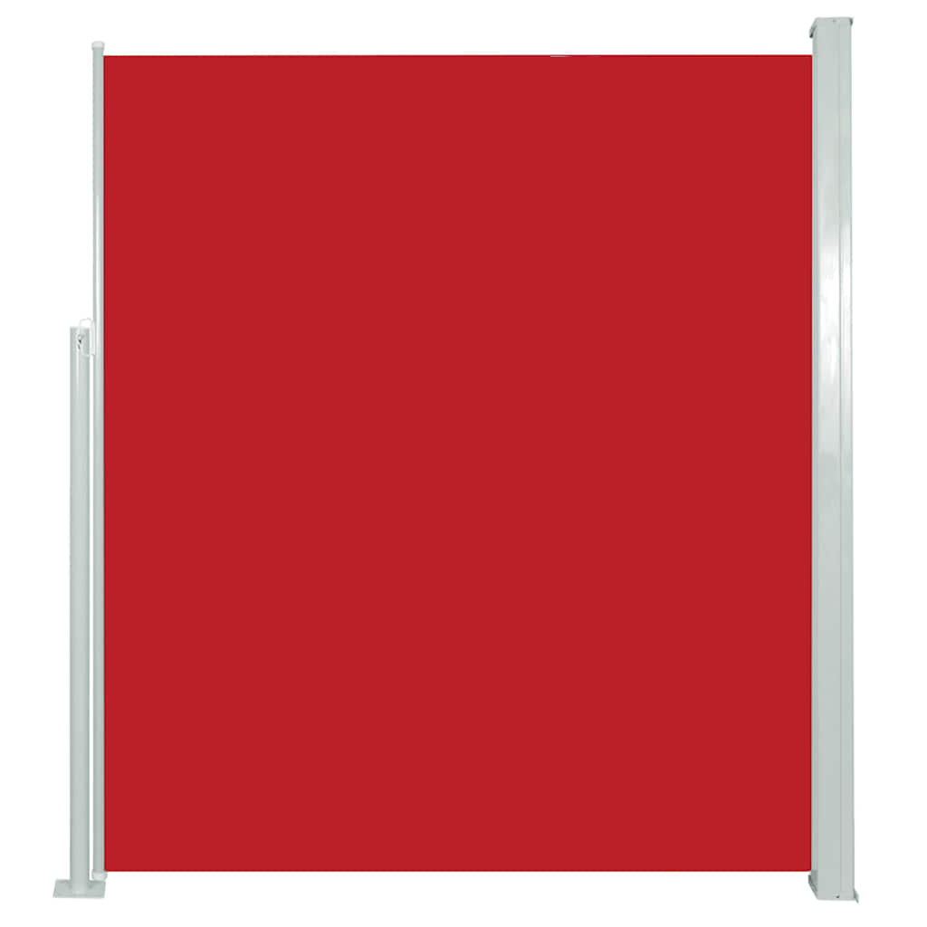 Windscherm uittrekbaar 120x300 cm rood is nu te koop bij PeponiXL, paradijselijk wonen!