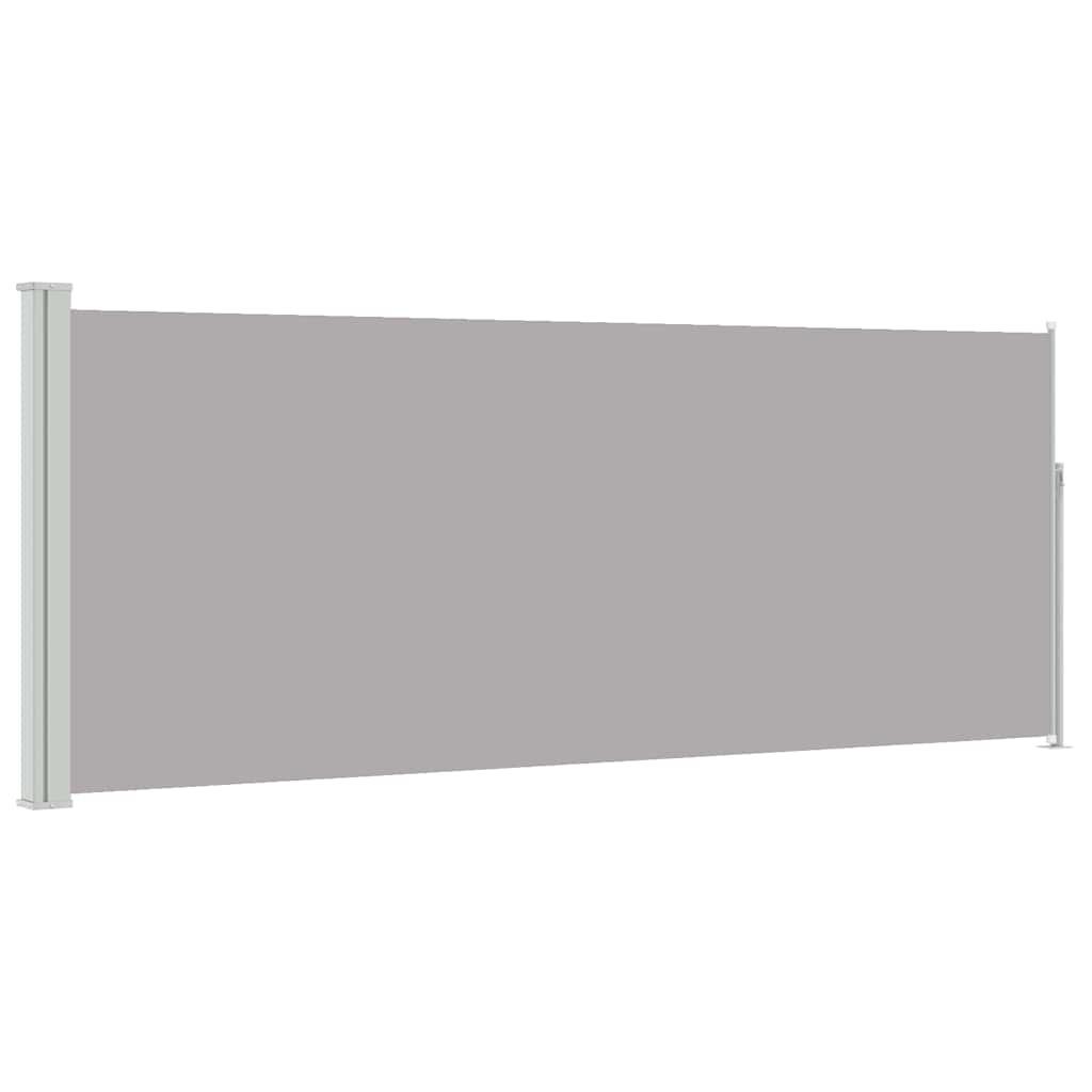 Windscherm uittrekbaar 120x300 cm grijs is nu te koop bij PeponiXL, paradijselijk wonen!