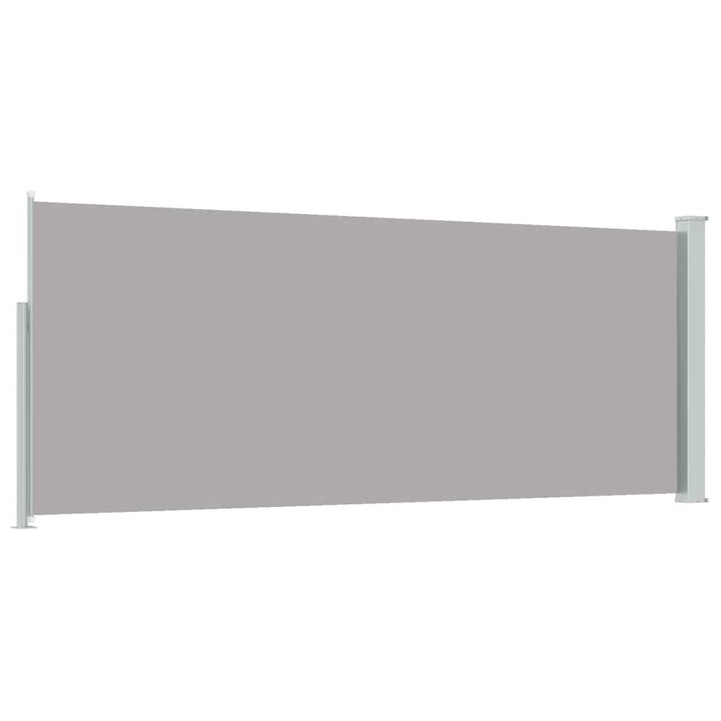 Windscherm uittrekbaar 120x300 cm grijs is nu te koop bij PeponiXL, paradijselijk wonen!