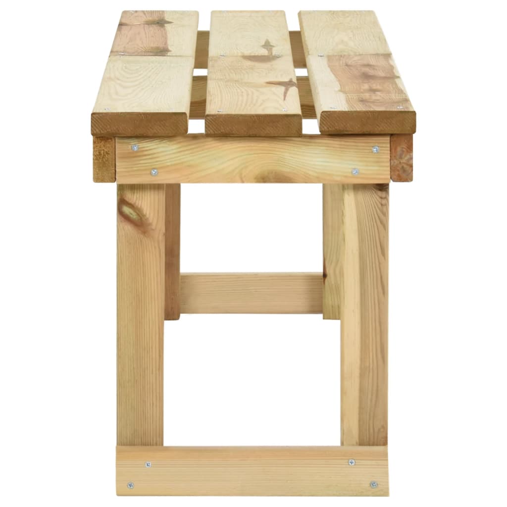 Tuinbank 140 cm geïmpregneerd grenenhout is nu te koop bij PeponiXL, paradijselijk wonen!