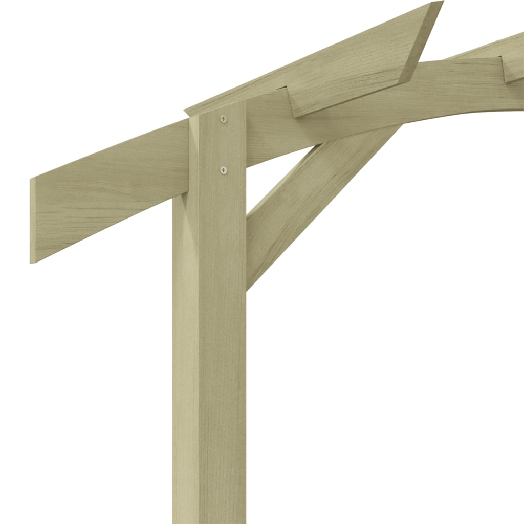Pergola 180x210x40 cm geïmpregneerd grenenhout is nu te koop bij PeponiXL, paradijselijk wonen!