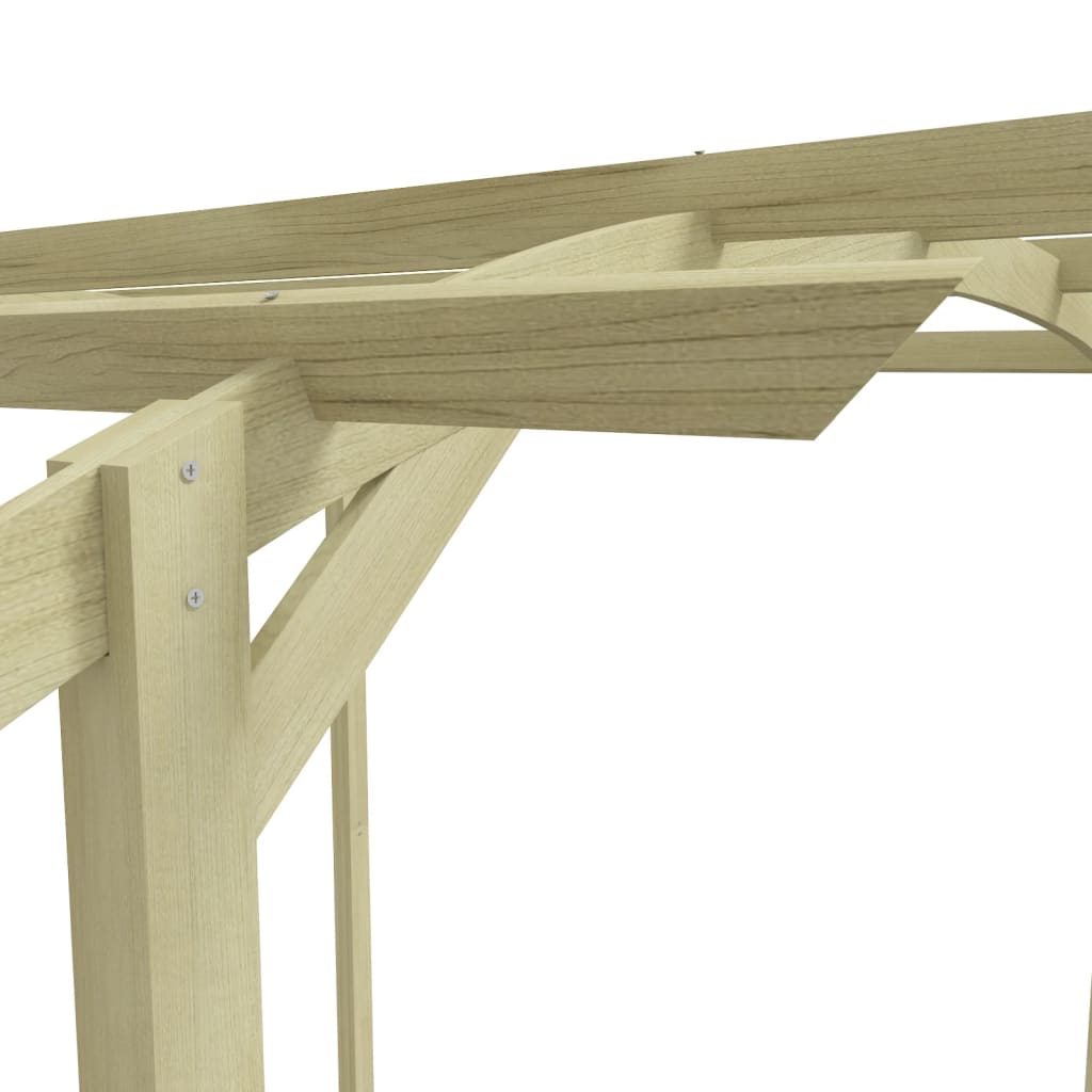 Pergola 180x197x210 cm geïmpregneerd grenenhout is nu te koop bij PeponiXL, paradijselijk wonen!