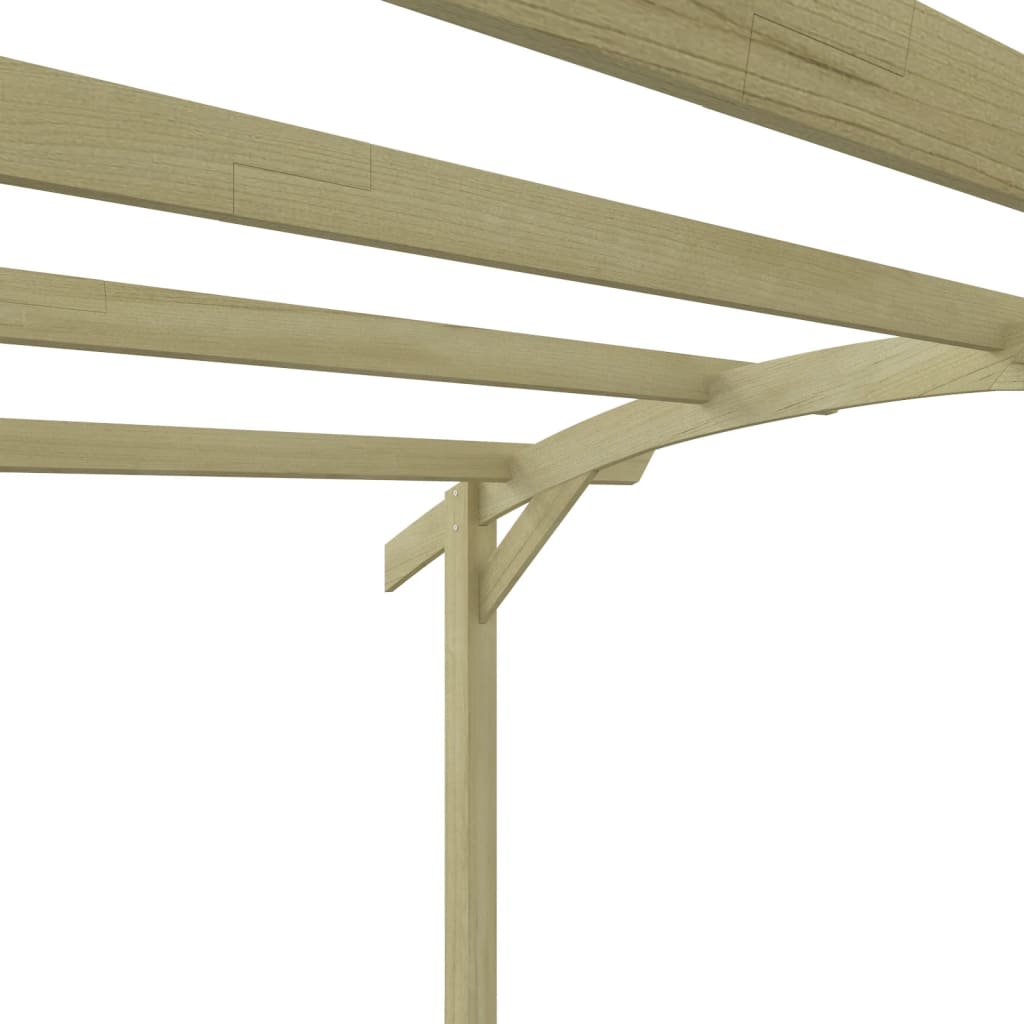 Pergola 180x197x210 cm geïmpregneerd grenenhout is nu te koop bij PeponiXL, paradijselijk wonen!