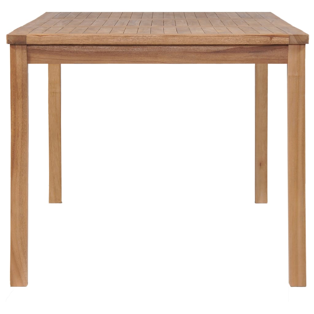 Tuintafel 150x90x77 cm massief teakhout is nu te koop bij PeponiXL, paradijselijk wonen!