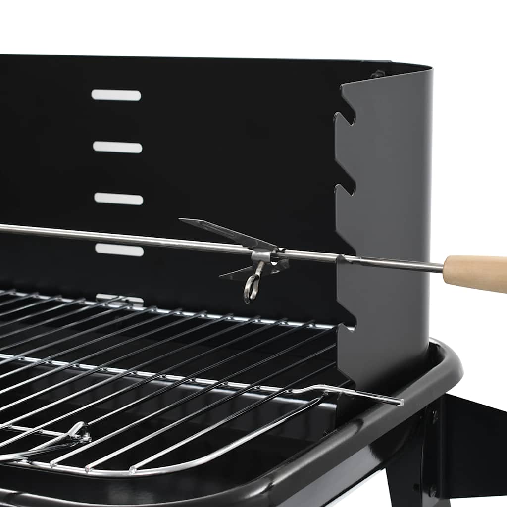 Houtskoolbarbecue staand met wieltjes is nu te koop bij PeponiXL, paradijselijk wonen!