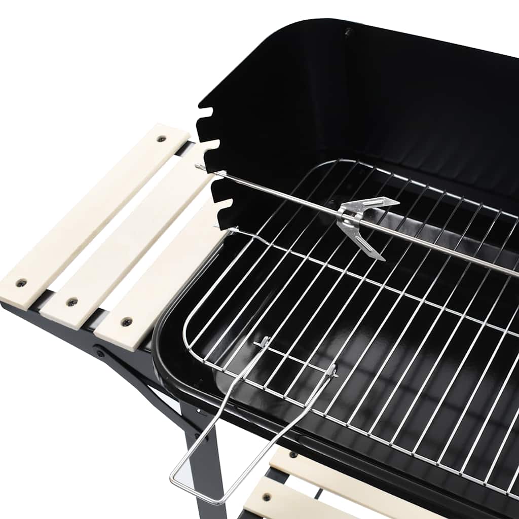 Houtskoolbarbecue staand met wieltjes is nu te koop bij PeponiXL, paradijselijk wonen!