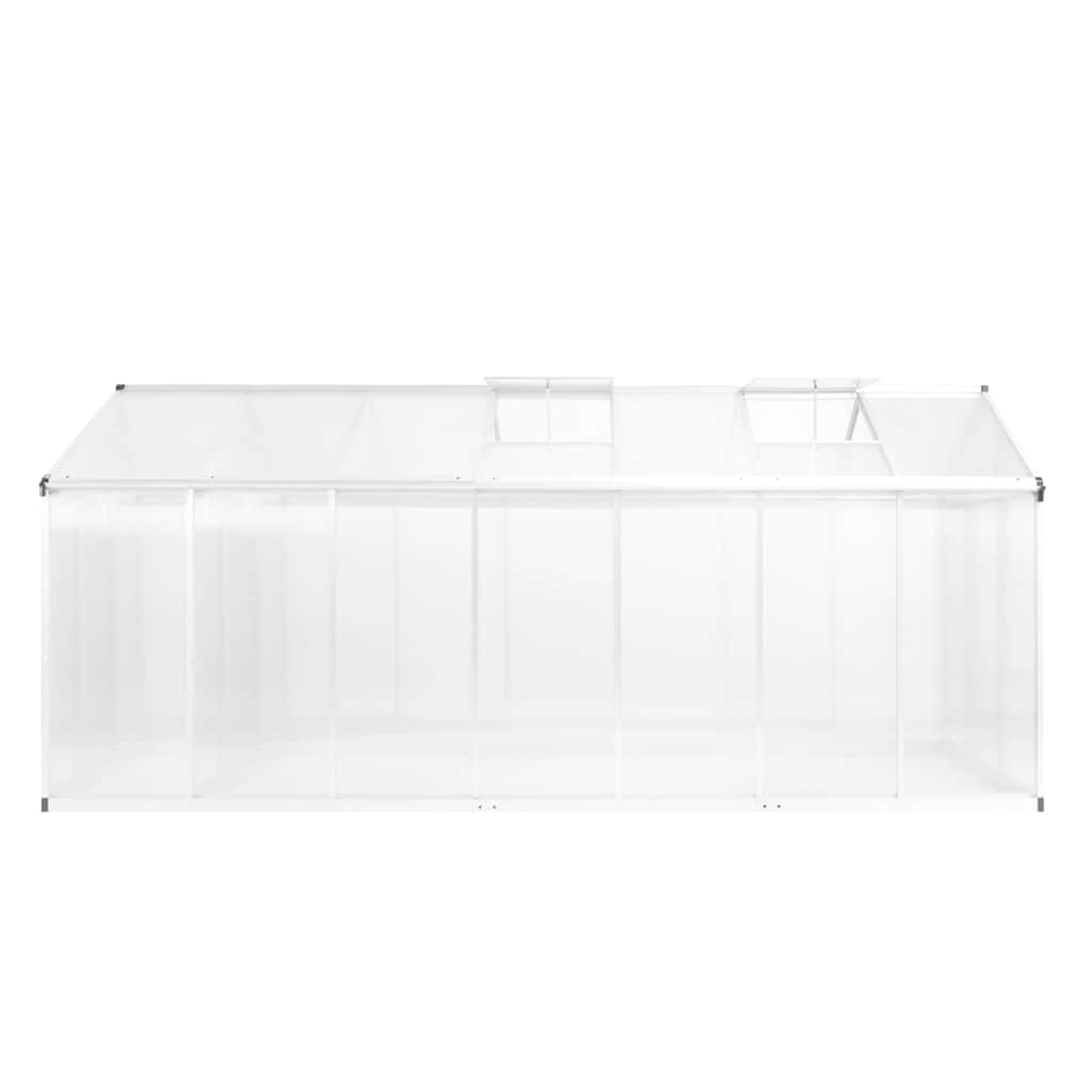 Tuinkas 15,6 m³ 421x190x195 cm aluminium is nu te koop bij PeponiXL, paradijselijk wonen!