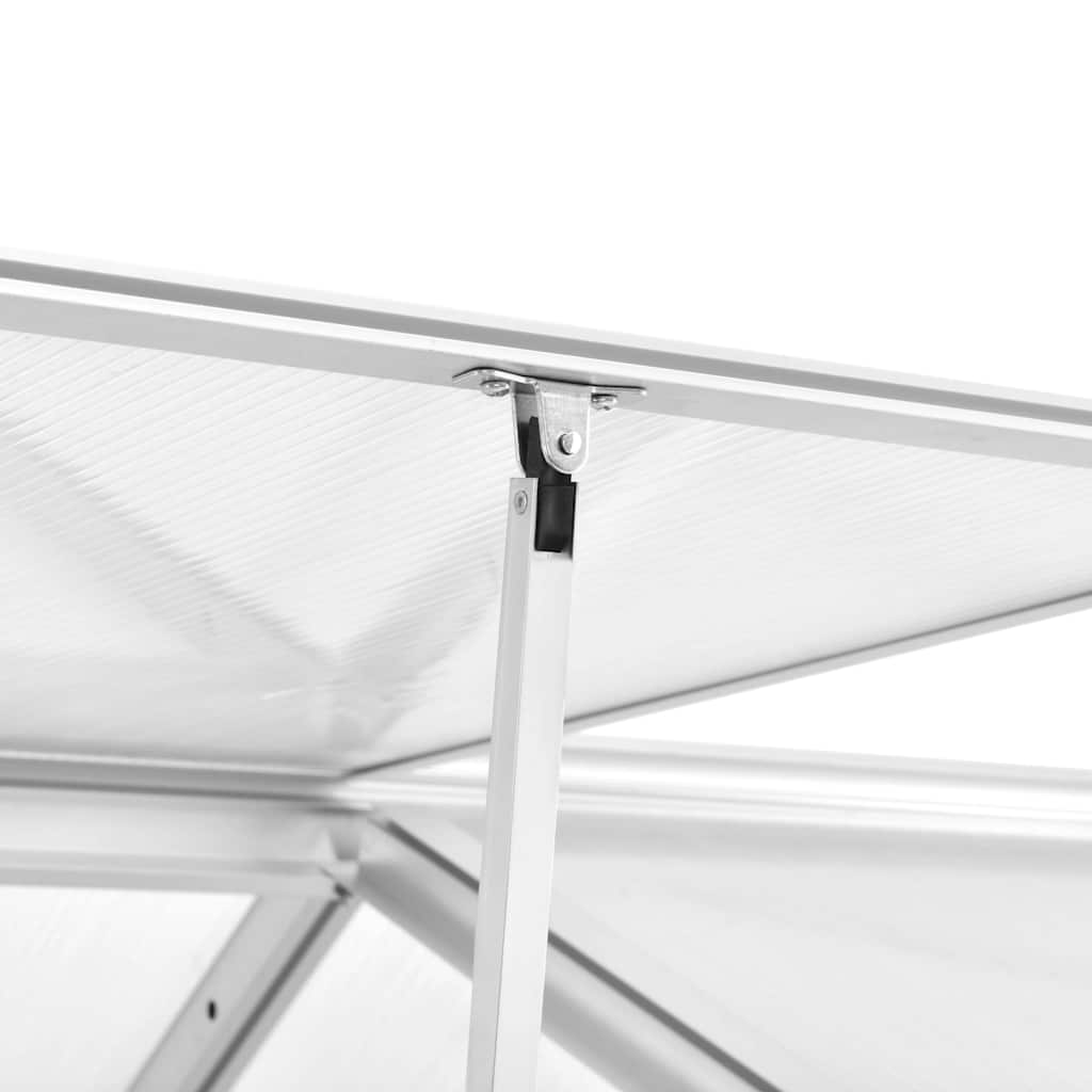 Tuinkas 15,6 m³ 421x190x195 cm aluminium is nu te koop bij PeponiXL, paradijselijk wonen!