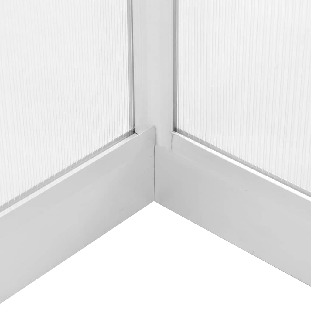 Tuinkas 15,6 m³ 421x190x195 cm aluminium is nu te koop bij PeponiXL, paradijselijk wonen!