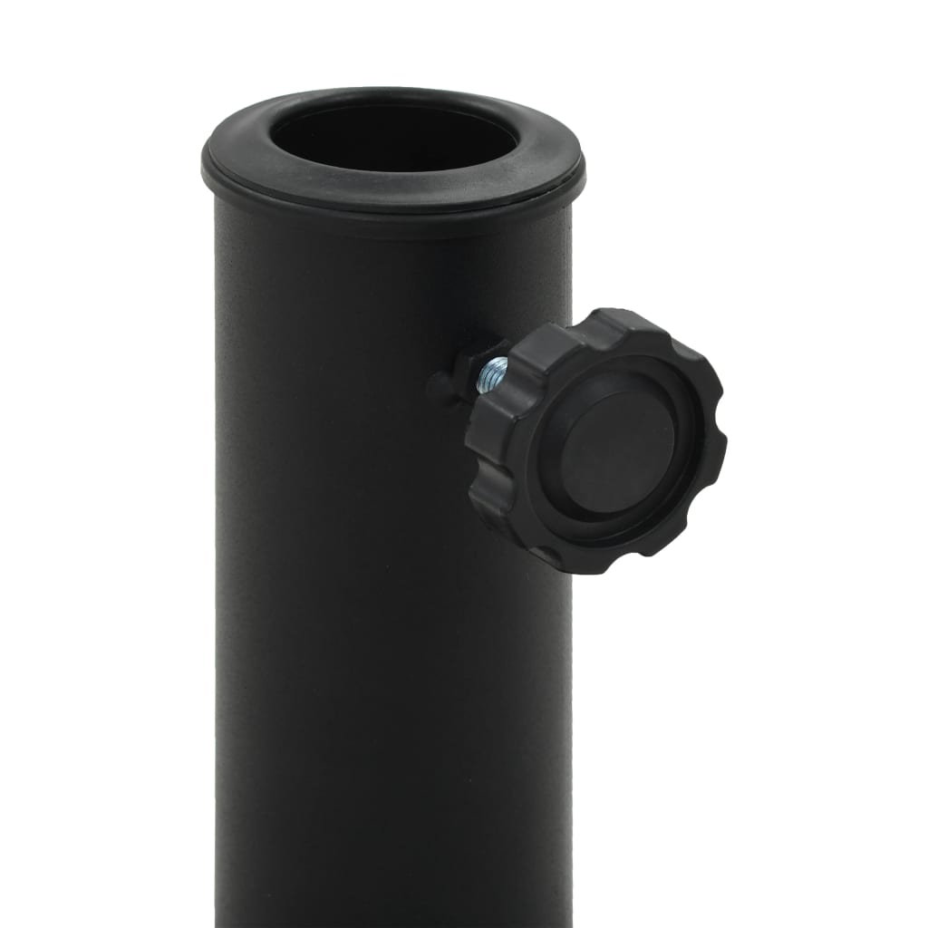 Parasolvoet rond 19 kg polyresin zwart is nu te koop bij PeponiXL, paradijselijk wonen!