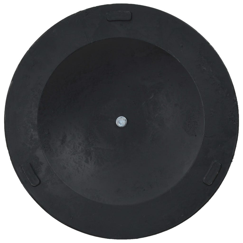 Parasolvoet rond 13 kg polyresin bronskleurig is nu te koop bij PeponiXL, paradijselijk wonen!