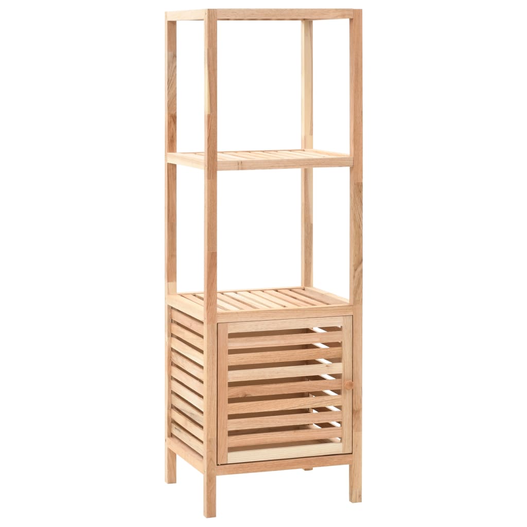 Badkamerkast 39,5x35,5x123 cm massief walnotenhout is nu te koop bij PeponiXL, paradijselijk wonen!