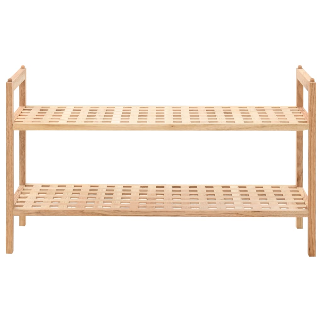 Schoenenrek 69x26x40 cm massief walnotenhout is nu te koop bij PeponiXL, paradijselijk wonen!