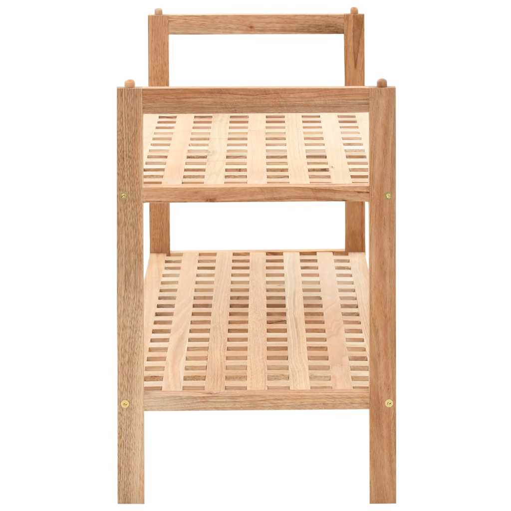 Schoenenrek 69x26x40 cm massief walnotenhout is nu te koop bij PeponiXL, paradijselijk wonen!