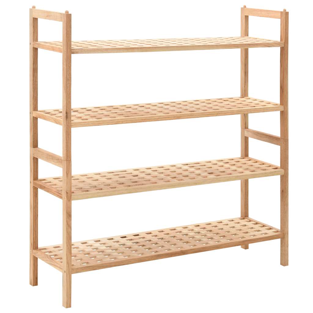 Schoenenrek 69x26x81 cm massief walnotenhout is nu te koop bij PeponiXL, paradijselijk wonen!