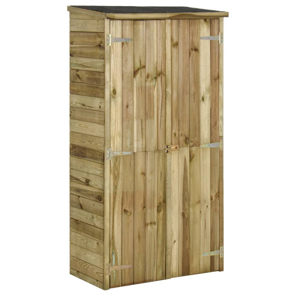 Tuinschuur 85x48x177 cm grenenhout is nu te koop bij PeponiXL, paradijselijk wonen!