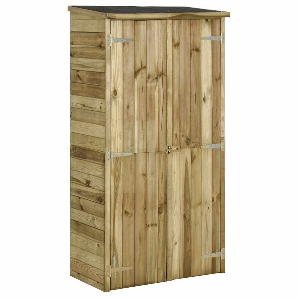 Tuinschuur 85x48x177 cm grenenhout is nu te koop bij PeponiXL, paradijselijk wonen!