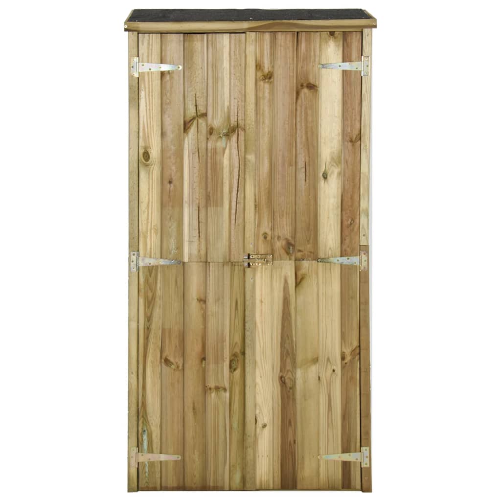 Tuinschuur 85x48x177 cm grenenhout is nu te koop bij PeponiXL, paradijselijk wonen!
