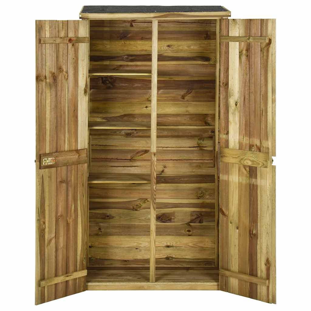 Tuinschuur 85x48x177 cm grenenhout is nu te koop bij PeponiXL, paradijselijk wonen!