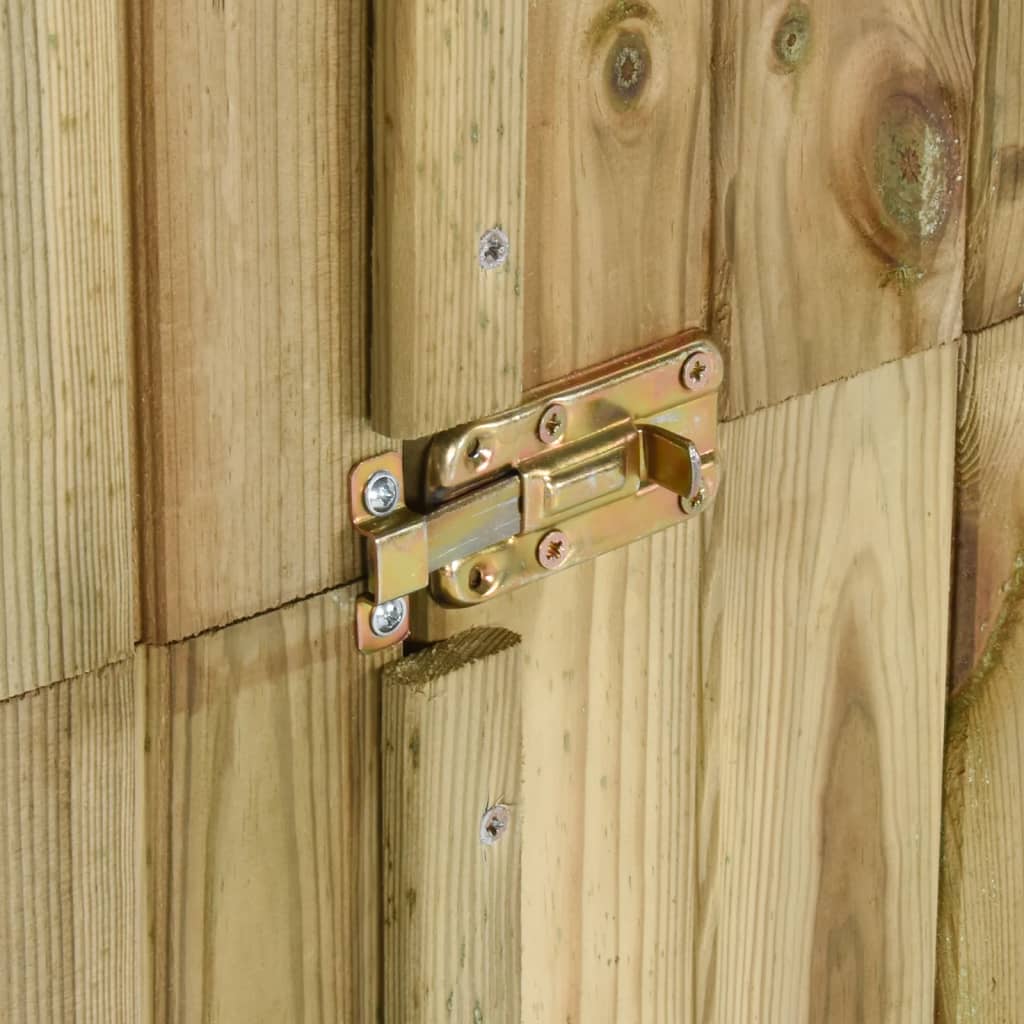 Tuinschuur 85x48x177 cm grenenhout is nu te koop bij PeponiXL, paradijselijk wonen!