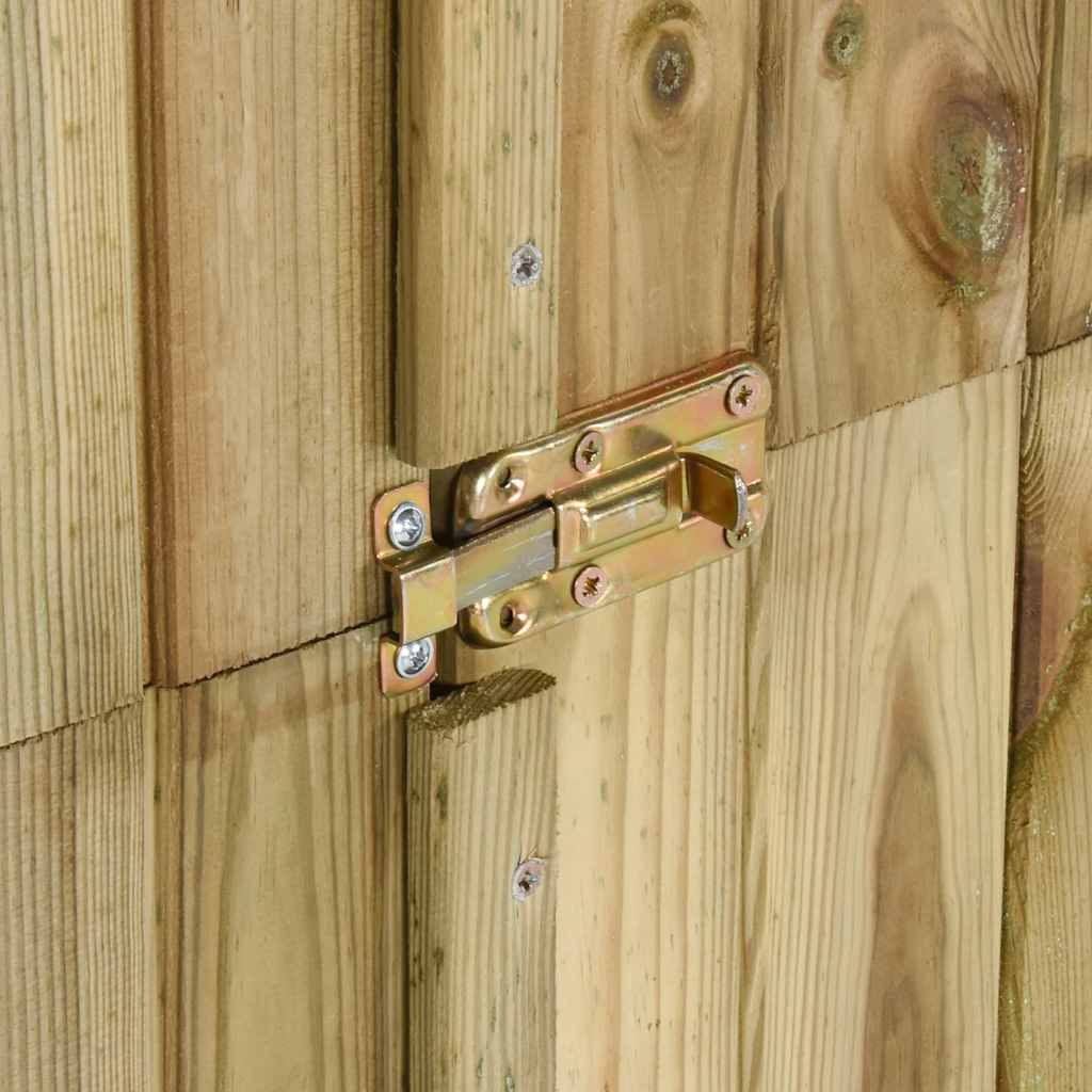 Tuinschuur 85x48x177 cm grenenhout is nu te koop bij PeponiXL, paradijselijk wonen!