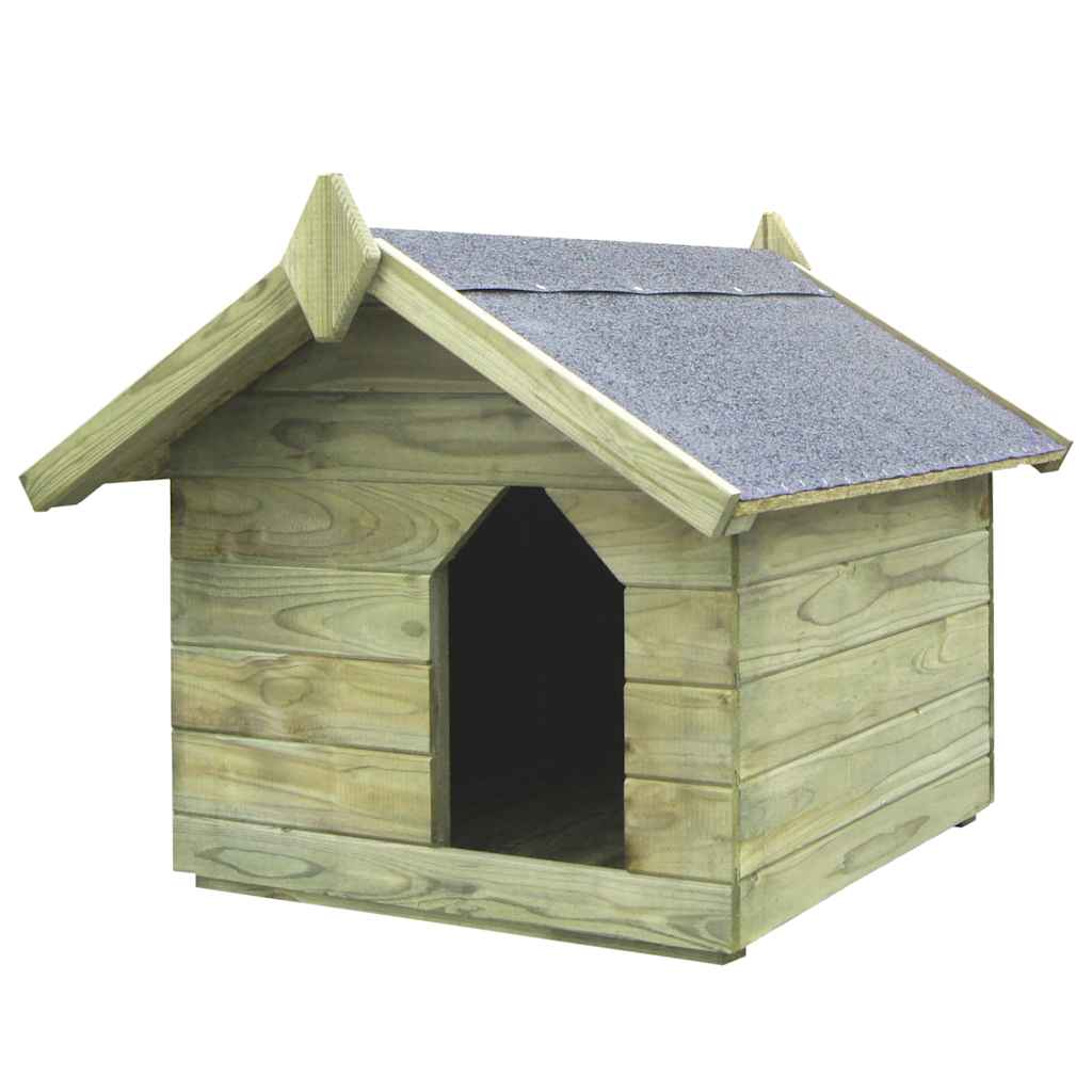 Hondenhok met opklapbaar dak geïmpregneerd grenenhout is nu te koop bij PeponiXL, paradijselijk wonen!