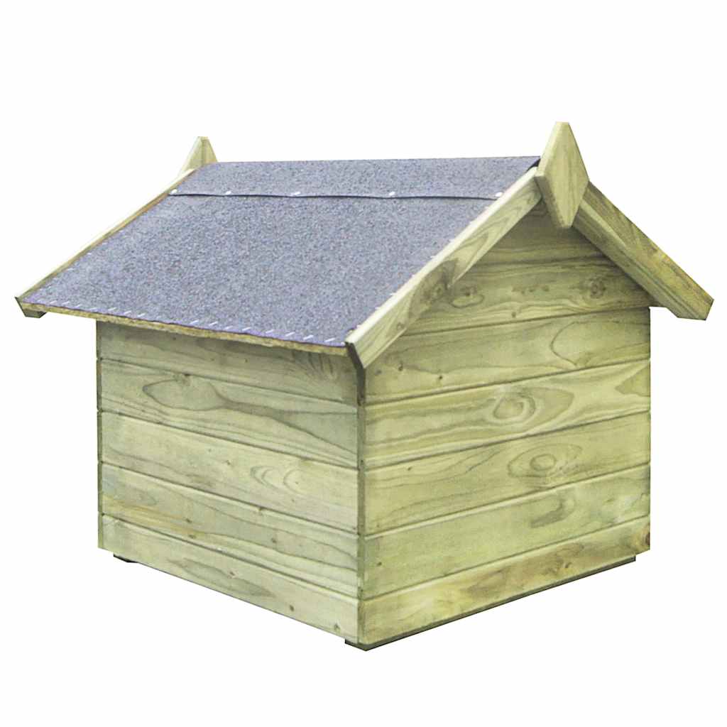 Hondenhok met opklapbaar dak geïmpregneerd grenenhout is nu te koop bij PeponiXL, paradijselijk wonen!